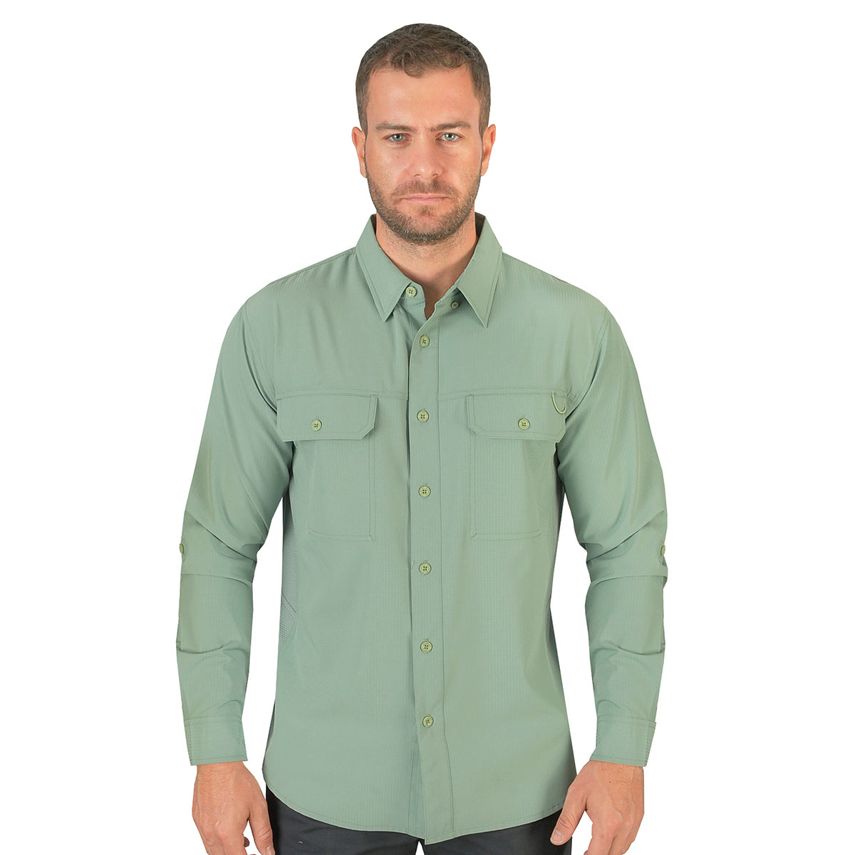 Camisa Outdoors Cool Max Pistache A2065