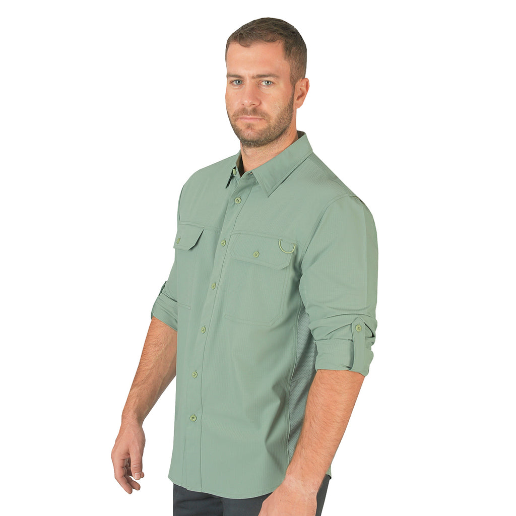 Camisa Outdoors Cool Max Pistache A2065