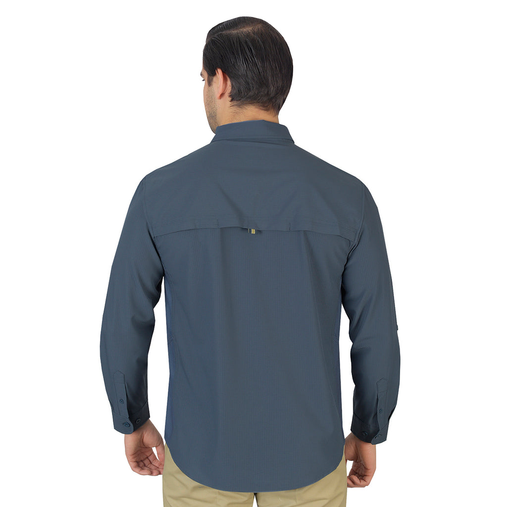 Camisa Outdoors Cool Max Plomo A2065