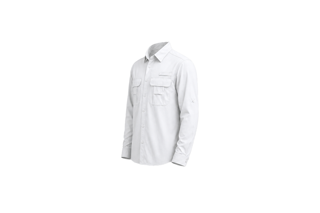 Camisa Outdoors explore Blanco A2695