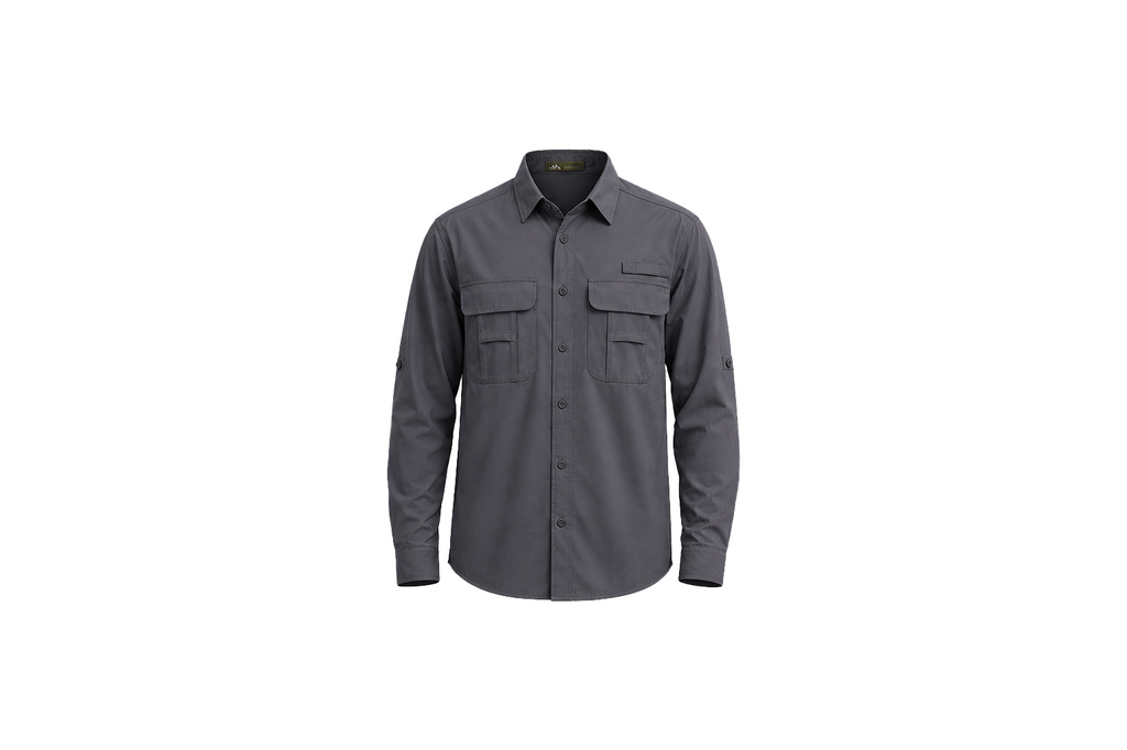 Camisa Outdoors explore Gris A2695