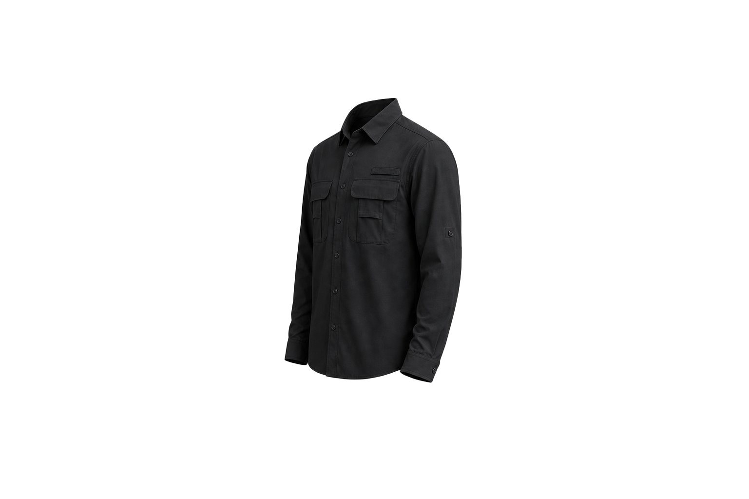 Camisa Outdoors explore Negro A2695