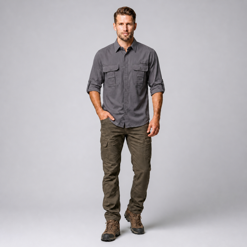 Camisa Outdoors Explore Carbon A2695