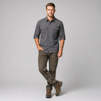 Camisa Outdoors explore Gris A2695