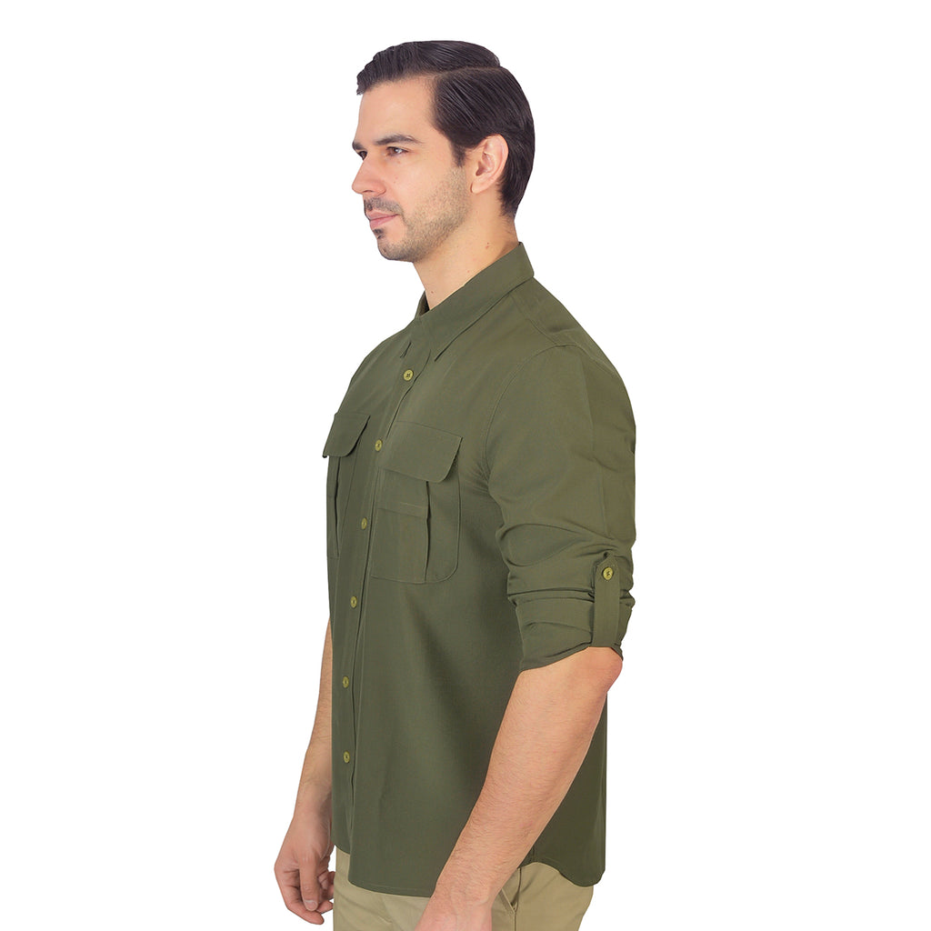 Camisa Caballero Outdoors Militar Explore  A2695