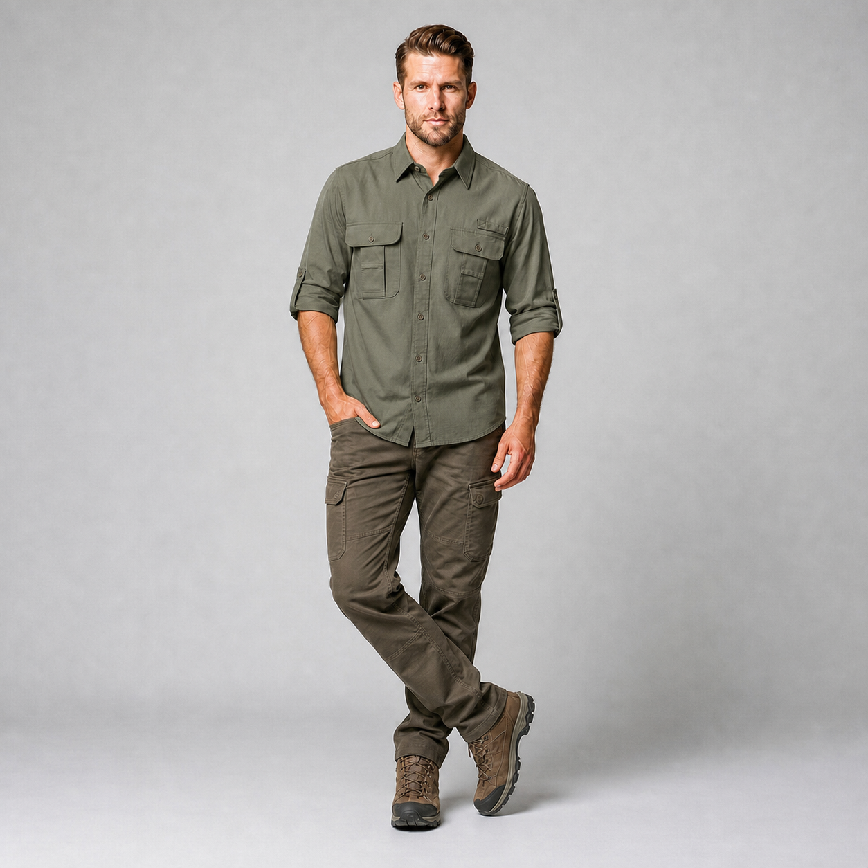 Camisa Outdoors explore Militar A2695