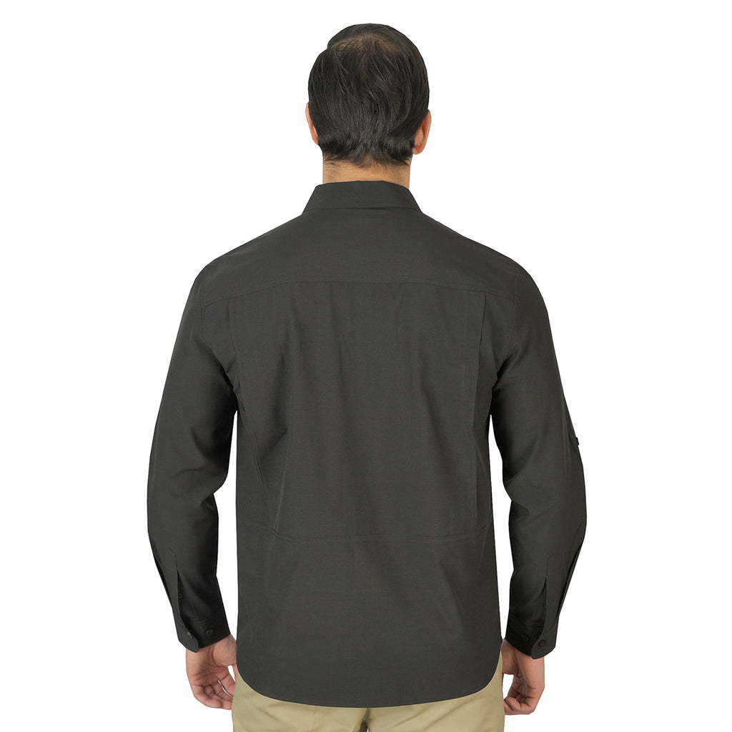 Camisa Caballero Outdoors Negro A2695