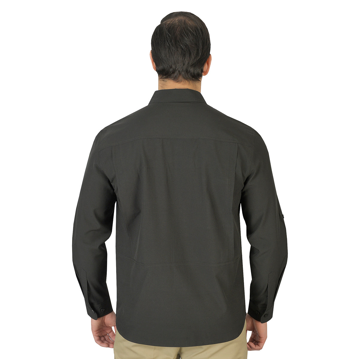 Camisa Caballero Outdoors Negro A2695