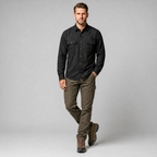 Camisa Outdoors explore Negro A2695