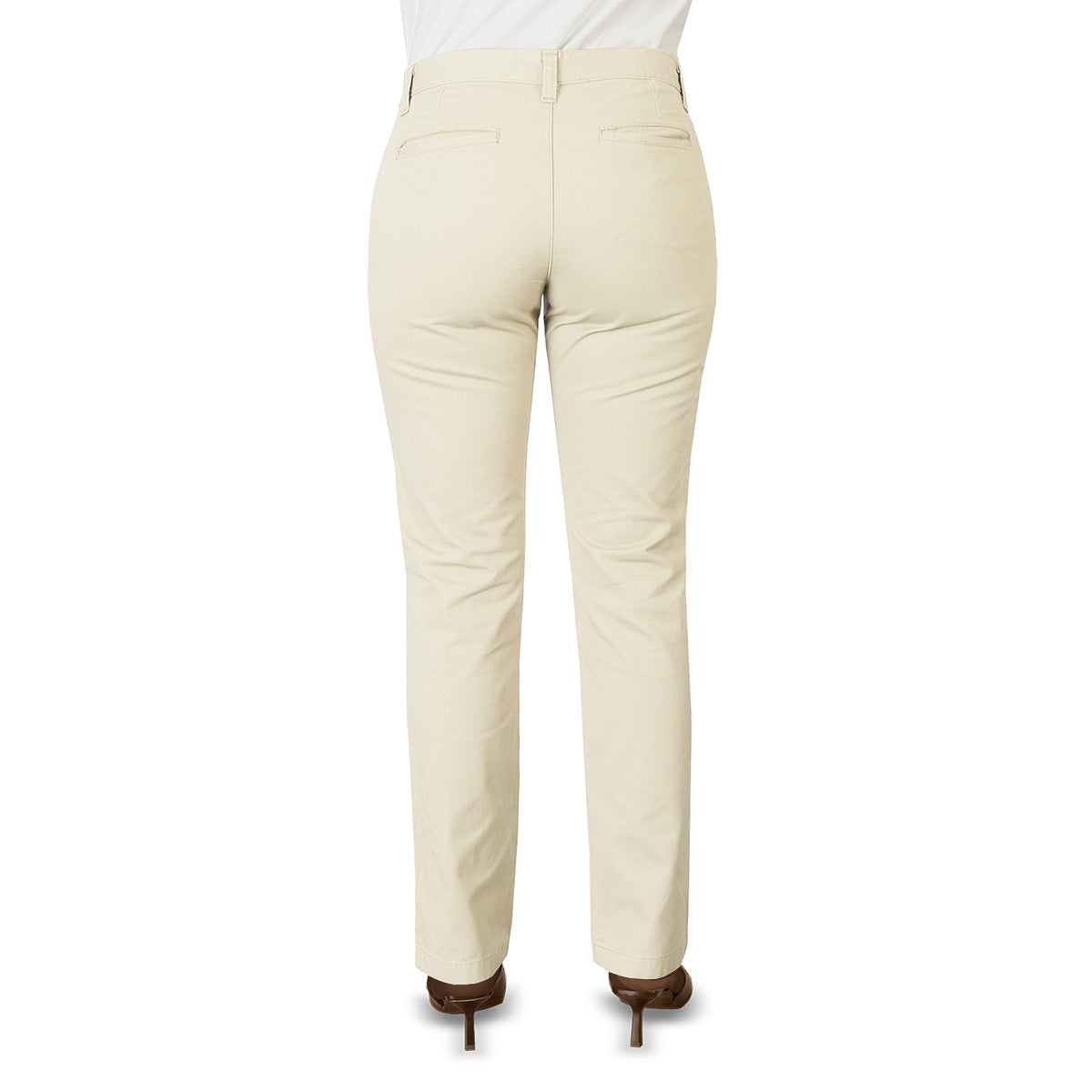 Pantalon Pant Dama S/p Gab. Premium Hueso B0600