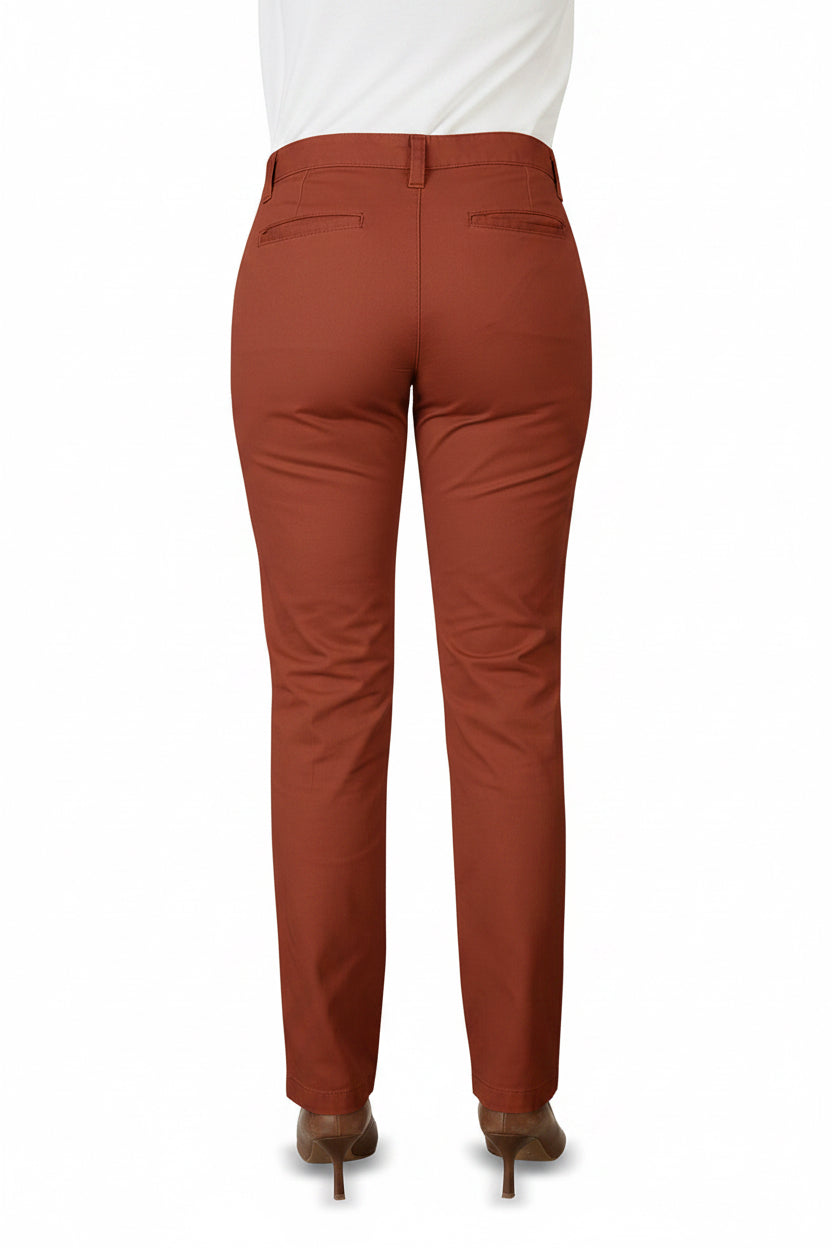 Pantalon Pant Dama S/p Gab. Premium Ocre B0600