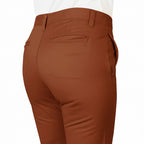 Pantalon Pant Dama S/p Gab. Premium Ocre B0600