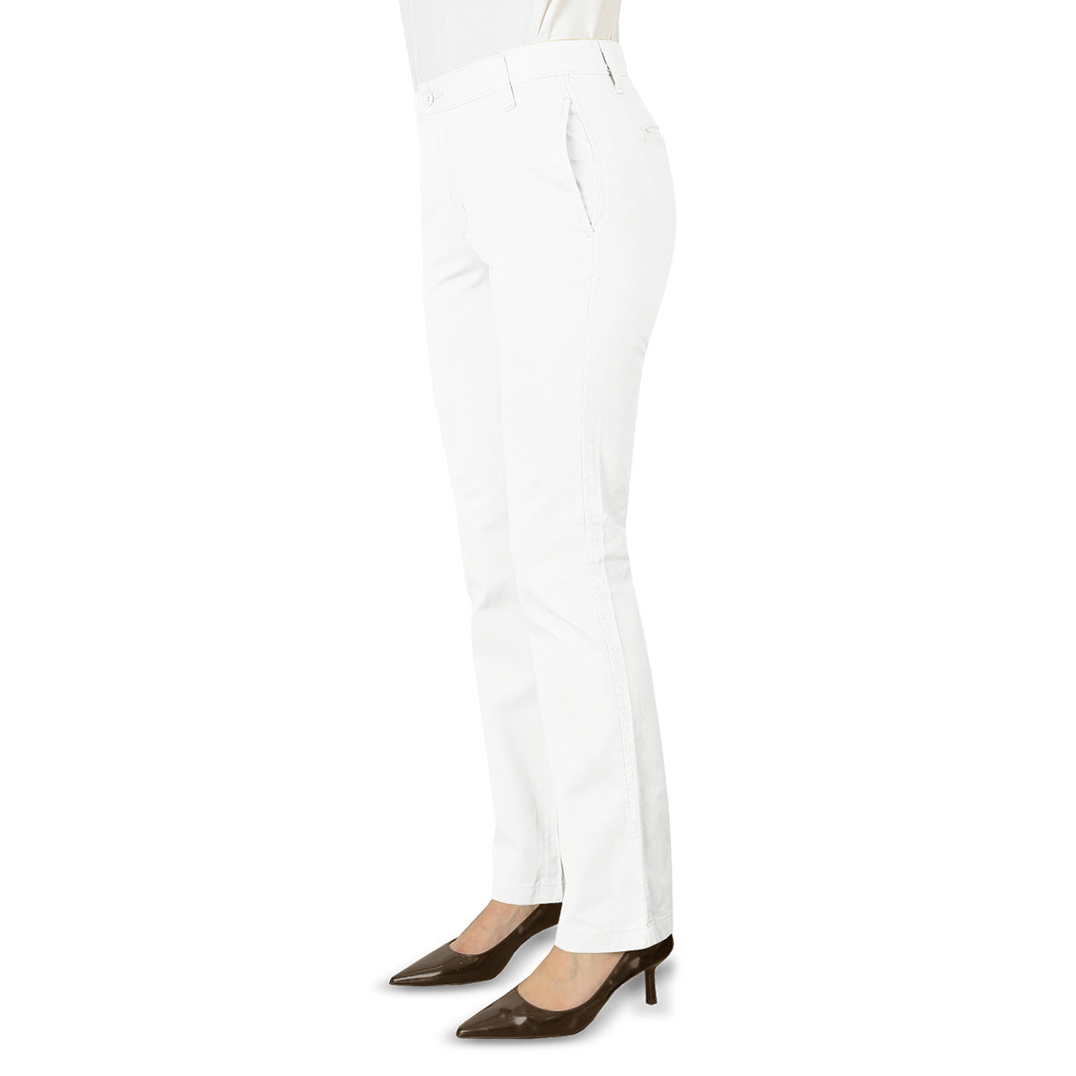 Pantalon Pant Dama S/p Gab. Especial Blanco B0605