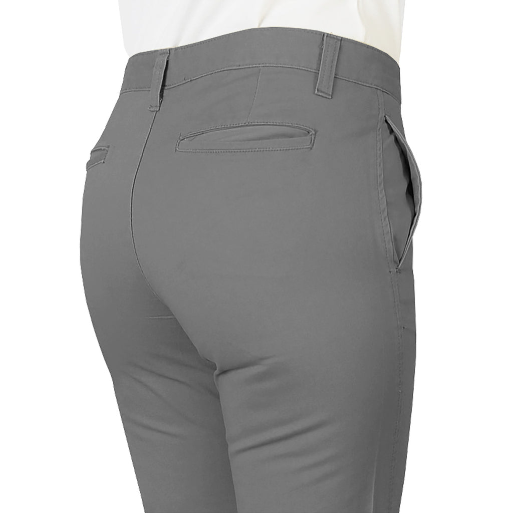 Pantalon Pant Dama S/p Gab. Harvard Gris B0610