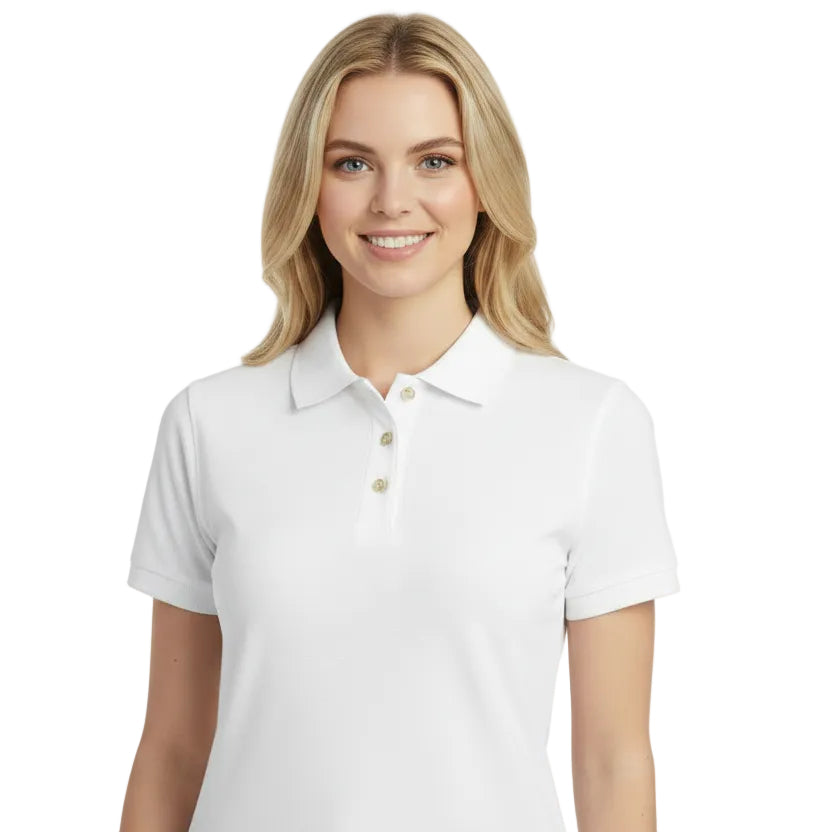 Polo Basic Blanco B1660