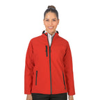 Chamarra Shell Rib Dama Rojo B1765