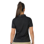 Polo Playera Polo Dry Fit Dama Negro B1770