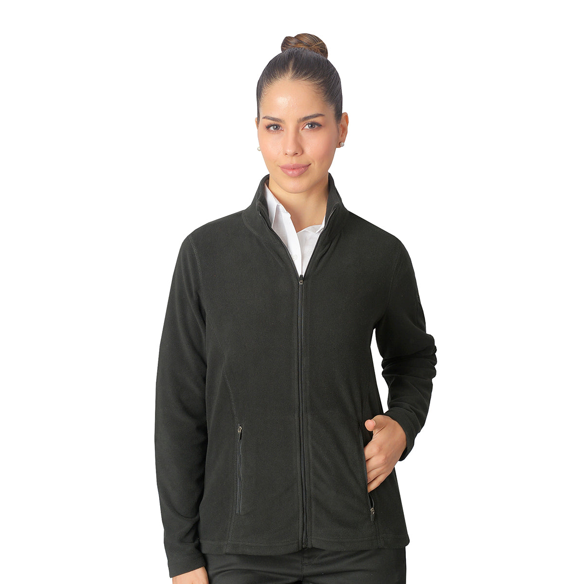 Chamarra Polar Fleece Negro B2075