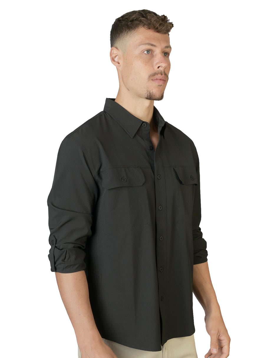 Camisa Outdoors Cabos Negro C1755