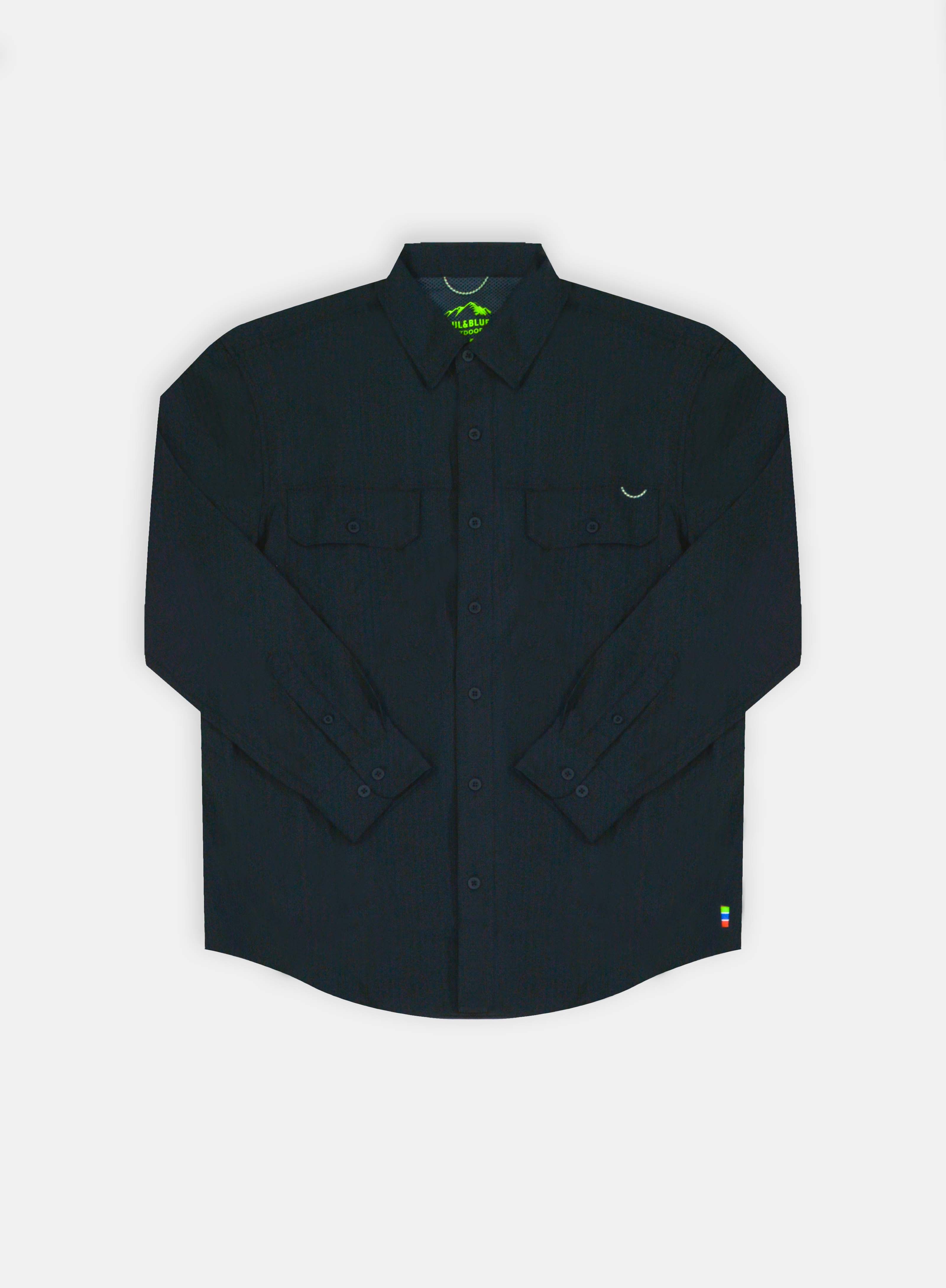 Camisa Outdoors Cabos Negro C1755