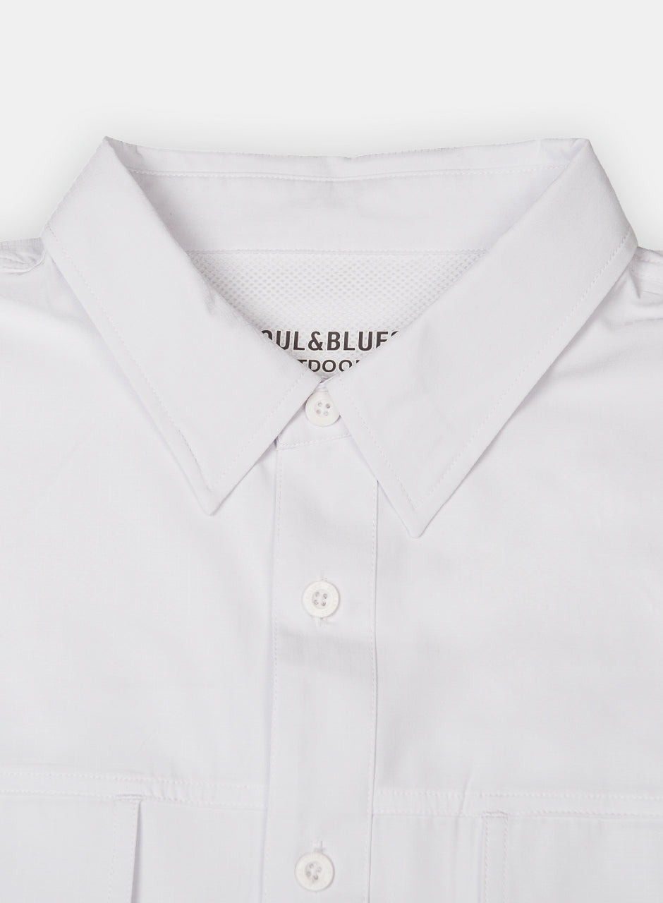 Camisa Outdoors Cool Max Blanco A2065