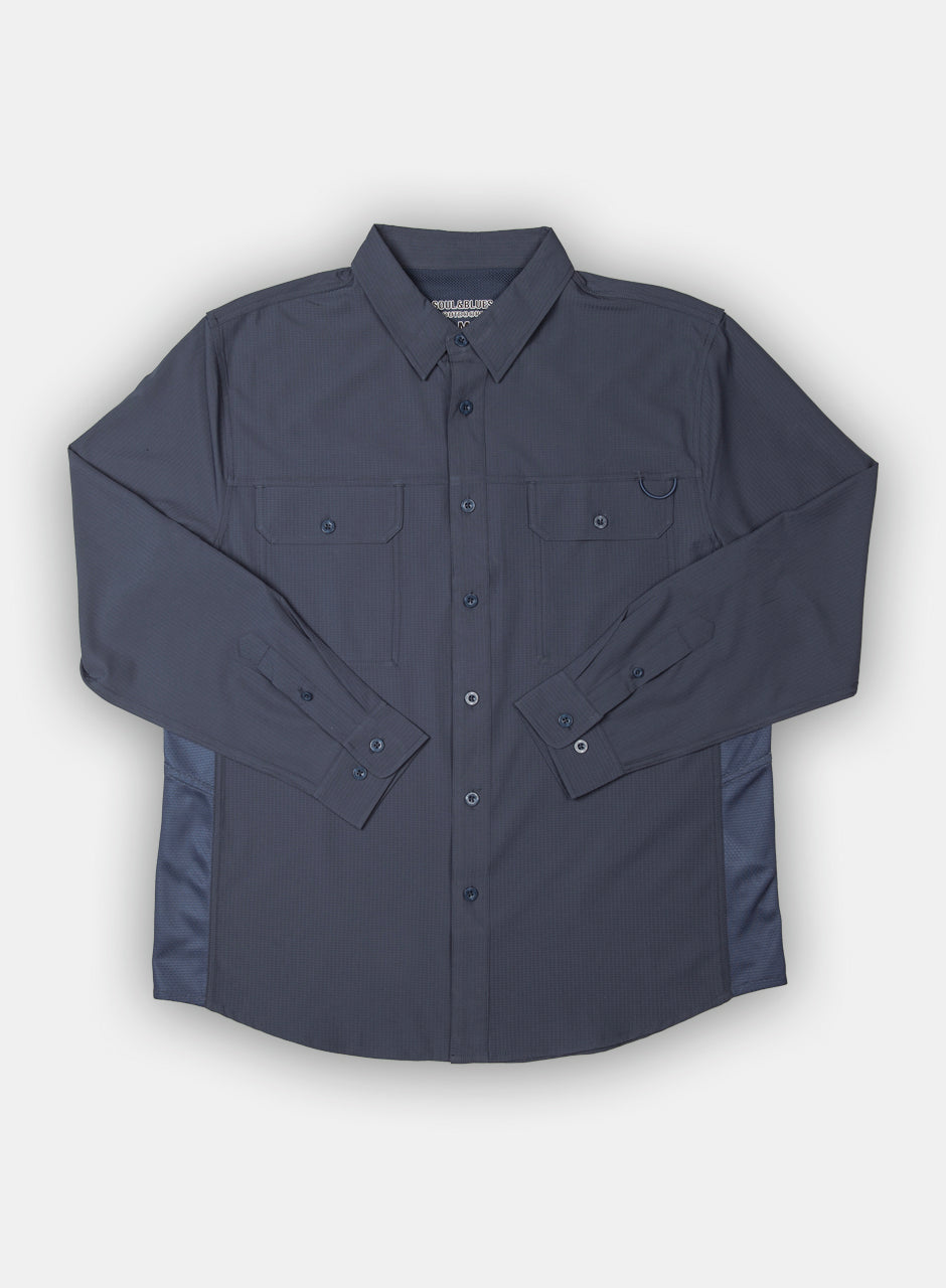 Camisa Outdoors Cool Max Plomo A2065