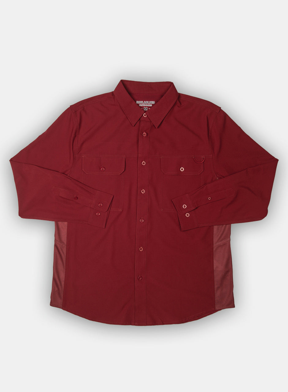 Camisa Outdoors Cool Max Vino A2065