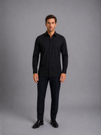 Camisa Shaken Negro C2340