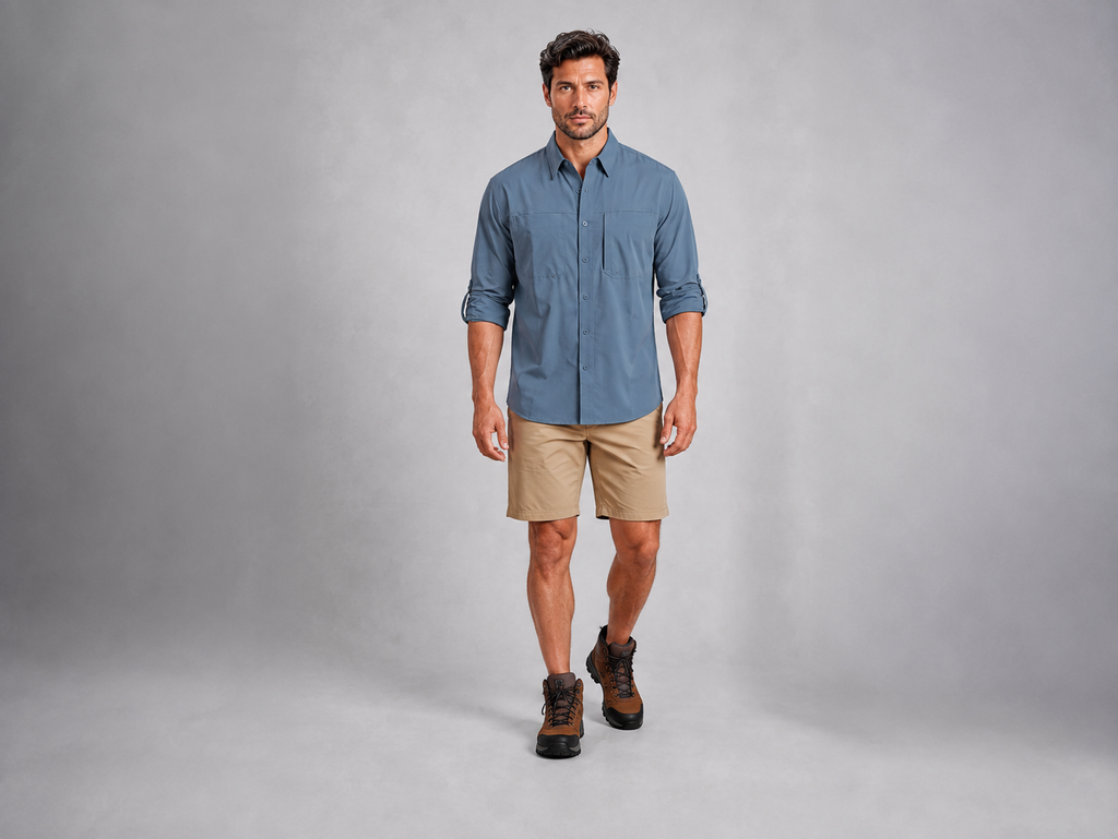 Camisa Outdoors Baja Plomo C1765