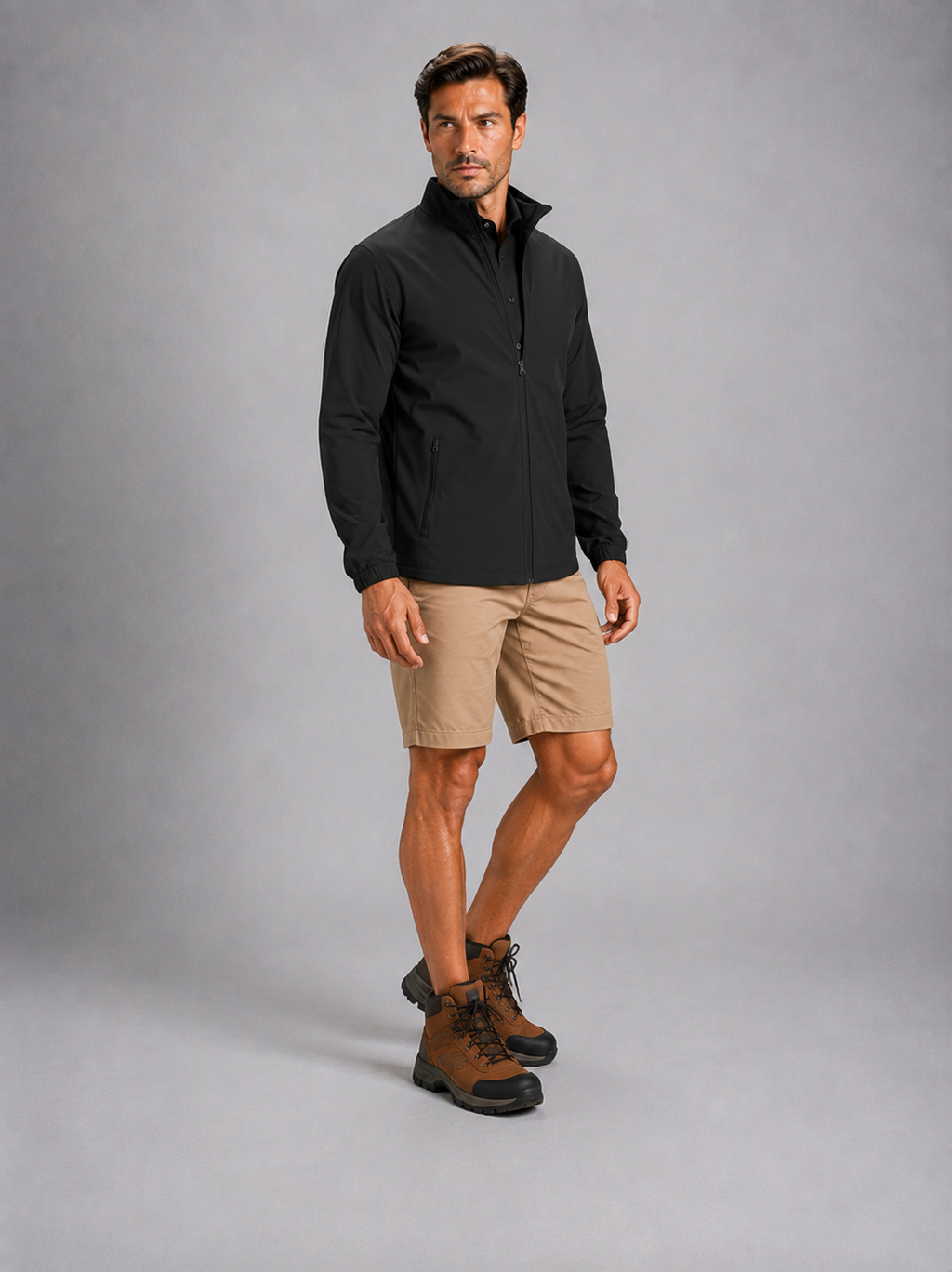 Chamarra Outdoors 9010 Negro K0100