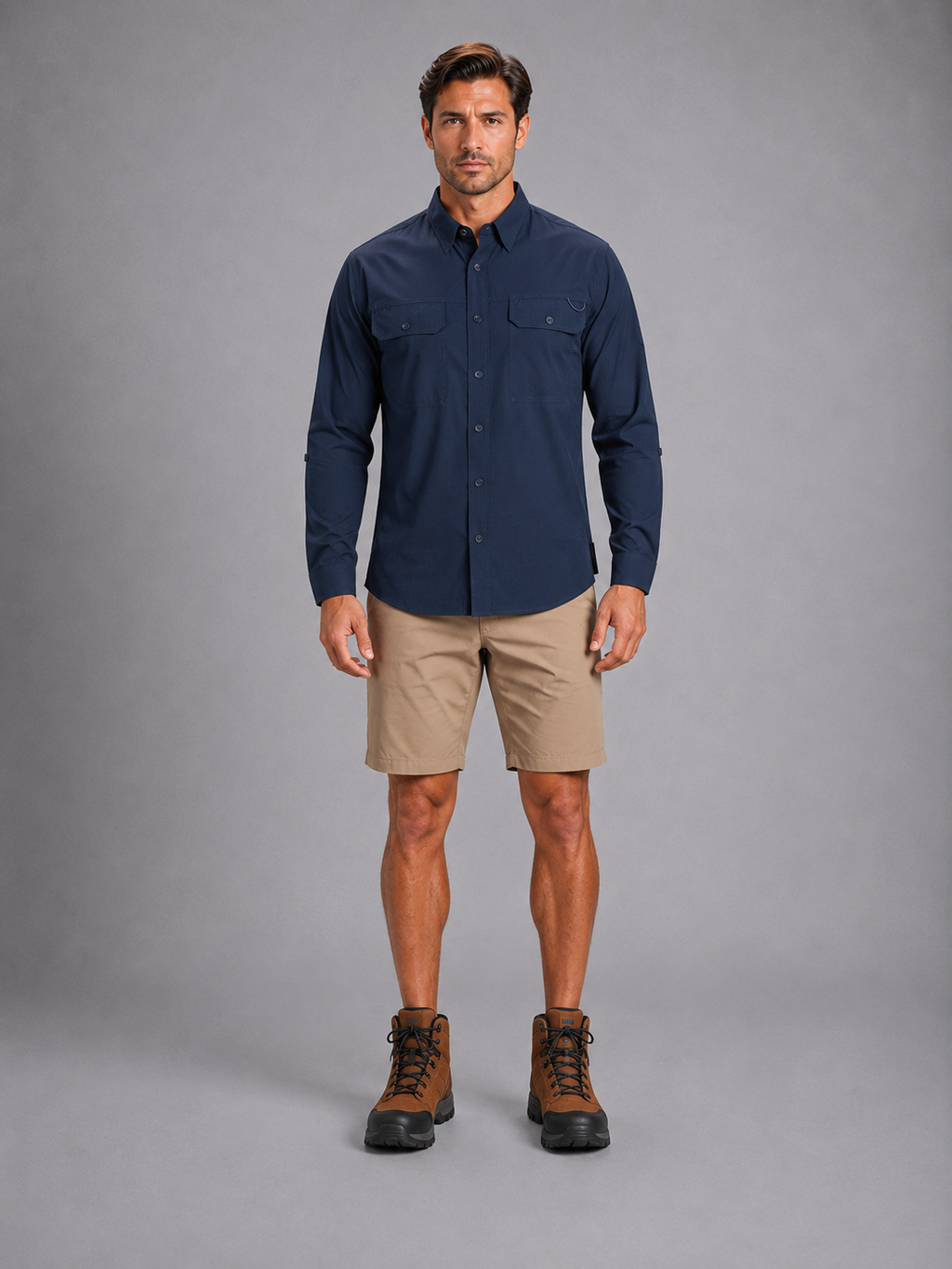 Camisa Outdoors Cool Max Marino A2065