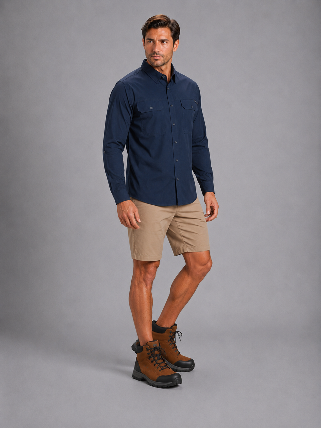 Camisa Outdoors Cool Max Marino A2065