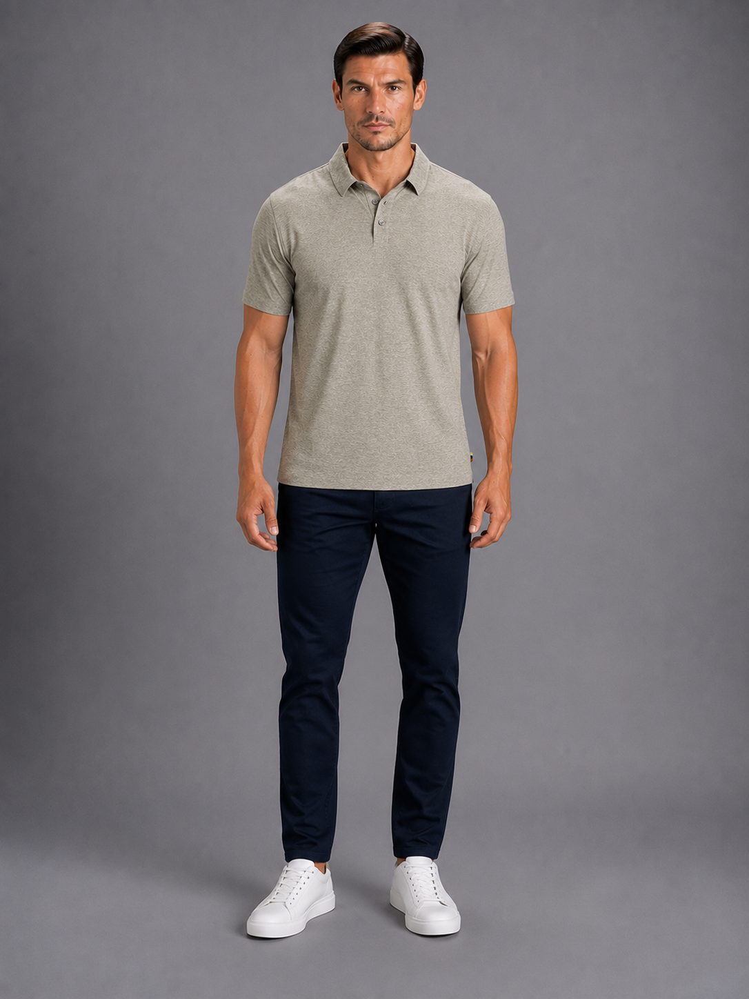 Polo Golf Pebble Beach Grey E0150