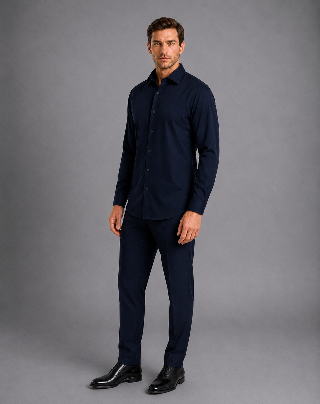 Camisa Shaken Marino C2341