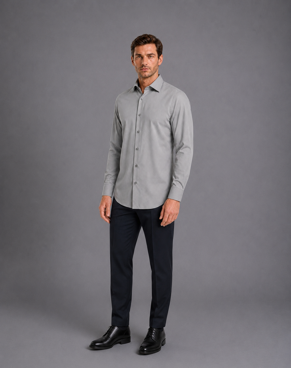 Camisa Shaken Gris C2344