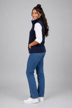 Chaleco Polar Fleece Dama Marino B2070