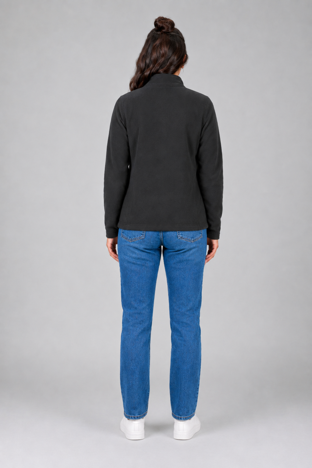 Chamarra Polar Fleece Negro B2075