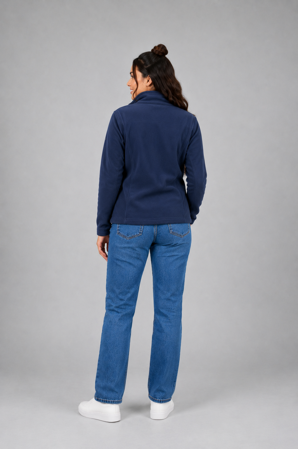 Chamarra Polar Fleece Marino B2075