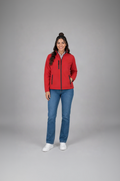 Chamarra Shell Rib Dama Rojo B1765