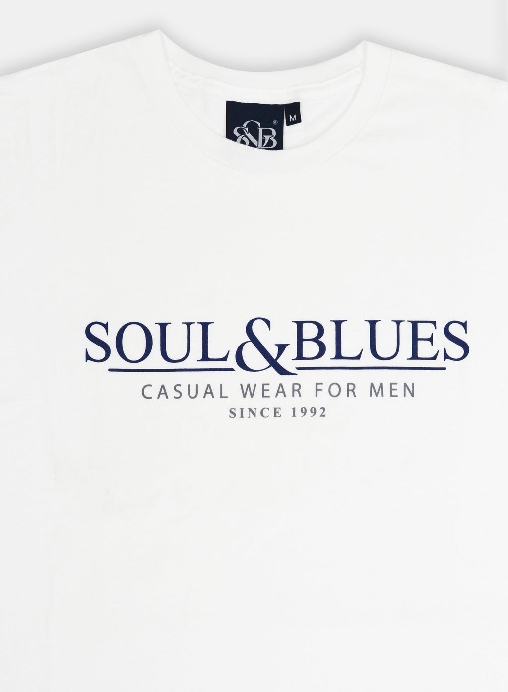 Playera SoulAndBlues Blanco E0083