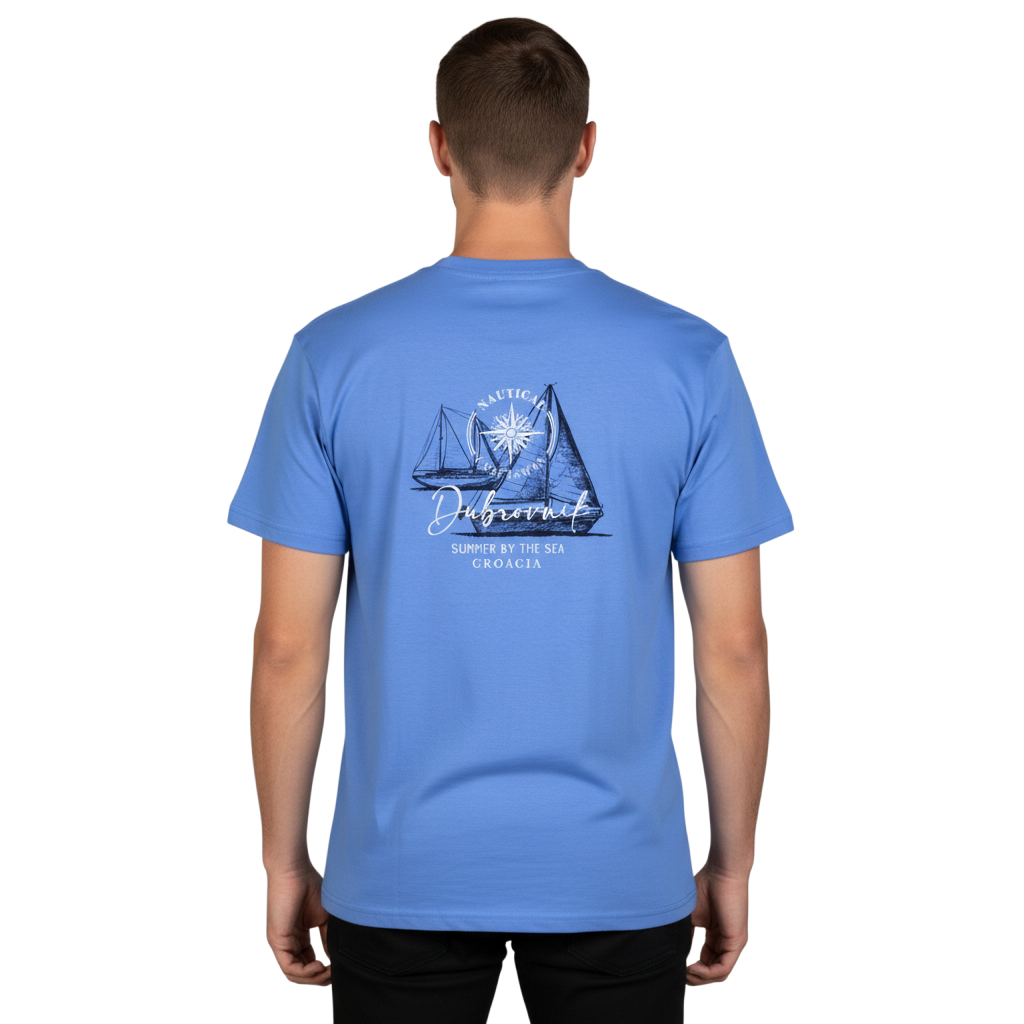 Playera Mc Crmc  Croacia Celeste E0108