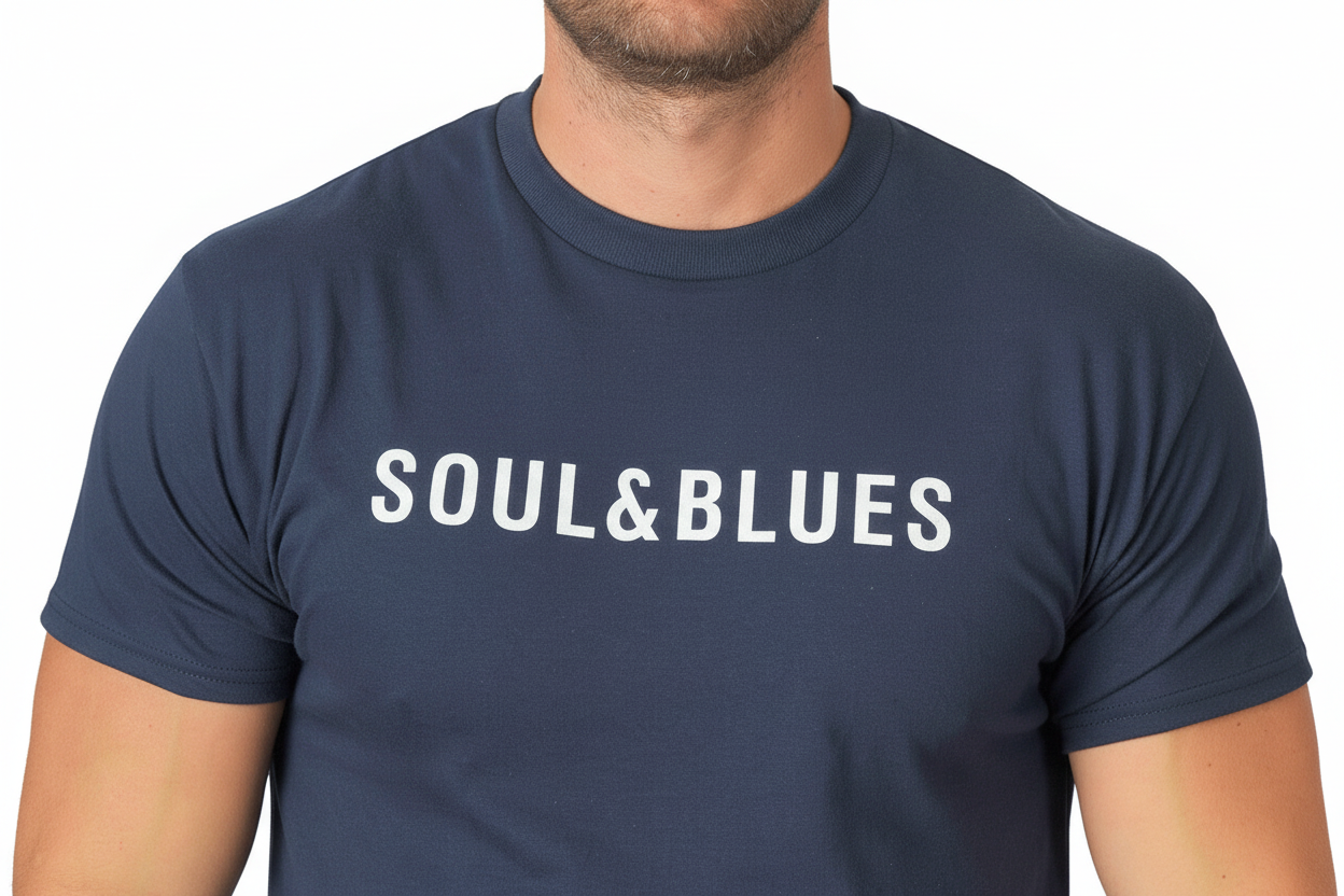 Playera Soulandblues Marino  E0115
