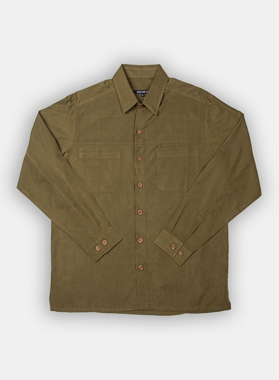 Sobrecamisa Suede Militar K0101