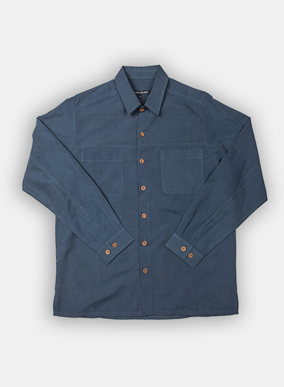 Sobrecamisa Suede Pizarra K0101