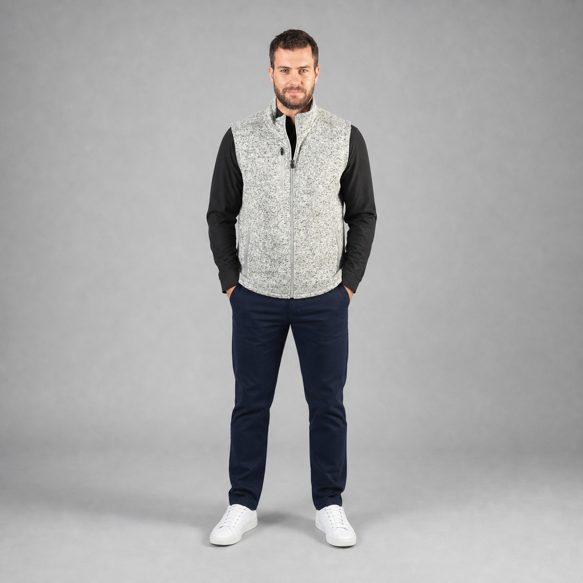Chaleco Patagonia Cab Gris A2680