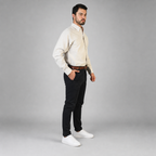 Camisa Oxford Ingles Beige A0205