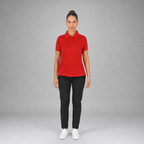 Polo Dry Fit Rojo B1770