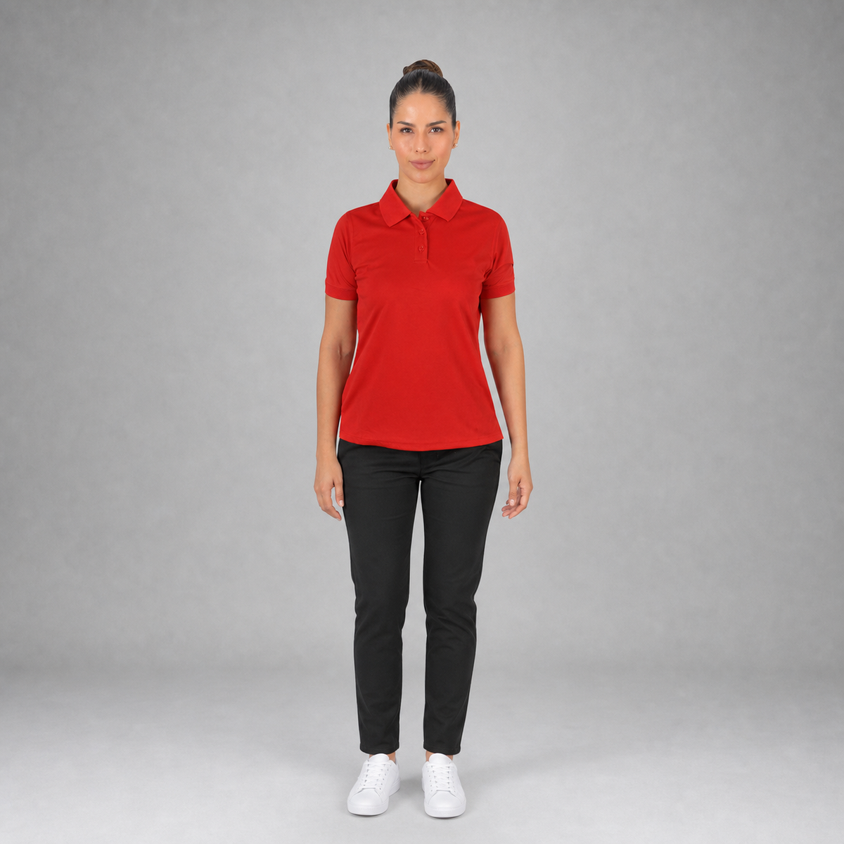 Polo Dry Fit Rojo B1770