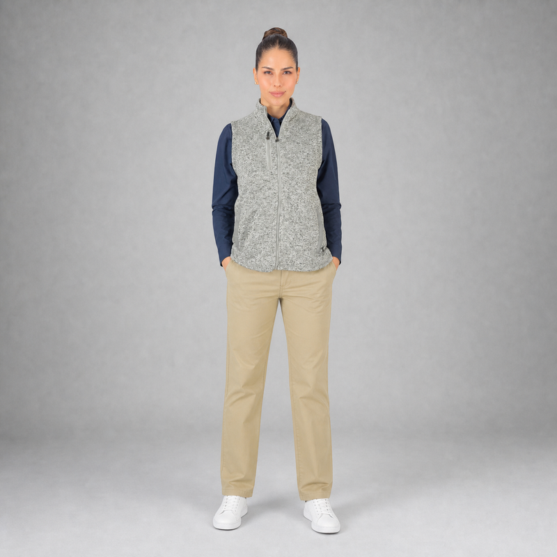 Chaleco Patagonia Dama Gris B2680
