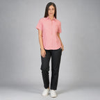 Blusa Oxford Ingles Coral B0200